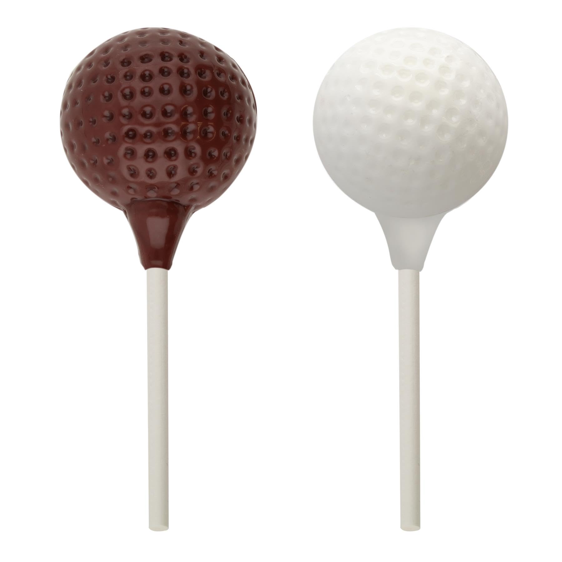 Cybrtrayd S071 Moule à sucettes en forme de balle de golf avec instructions exclusives Cybrtrayd (français non garanti)