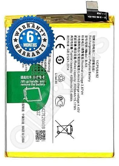 Image of Original B-N8 Battery for Vivo S7, V20 & V20, S7, V20, V20 Pro Battery with 6 Month Warranty** (BB149)