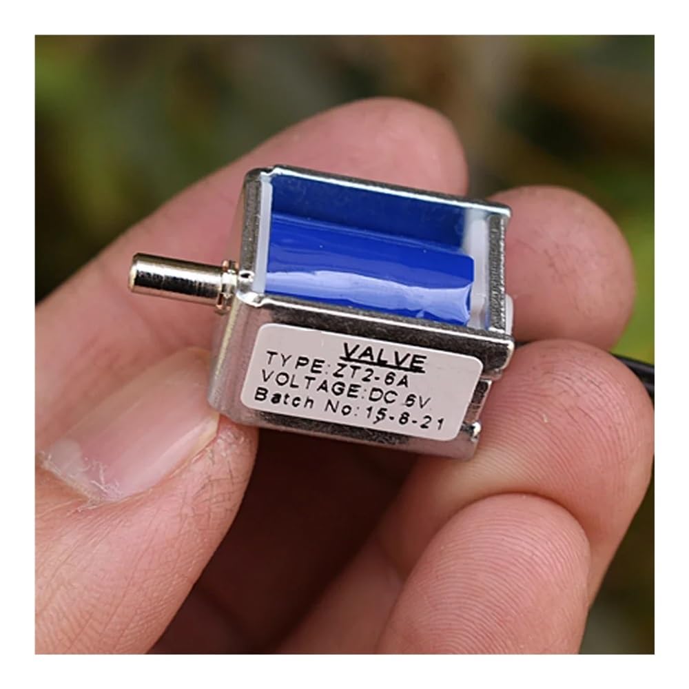 HUJWLBWF N/O Normally Open DC 6V ZT2-6A Solenoid Valve Air motor