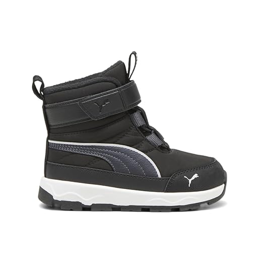 PUMA Bota unissex infantil Evolve com fecho alternativo para neve