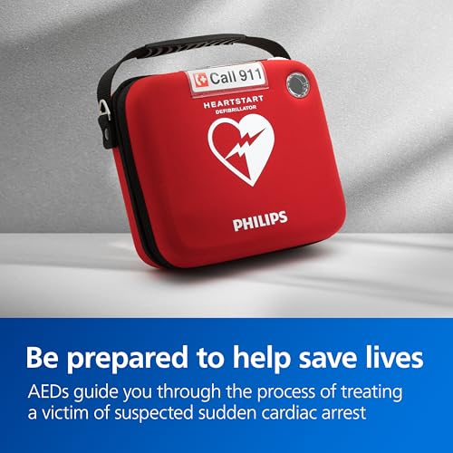 image for HeartStart Philips OnSite AED Defibrillator with Portable Emergency Me
