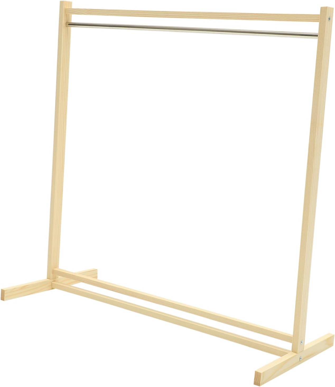 VANZACK 1Set Doll Garment Rack Wooden Clothes Organizing Shelf for Doll Accessories Easy to Install for Doll Storage and Organization Height