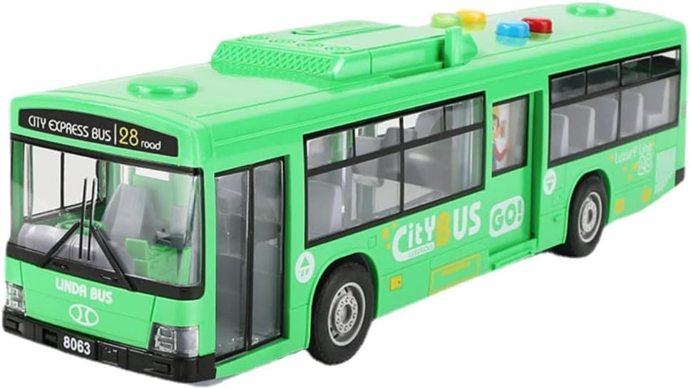 VJ Mart Big Bus Toy For Kids | Friction Powered With Lights & Music | Big Size | Fun Toys For Kids (Green) (B0D59F8796) Amazon Price History, Amazon Price Tracker