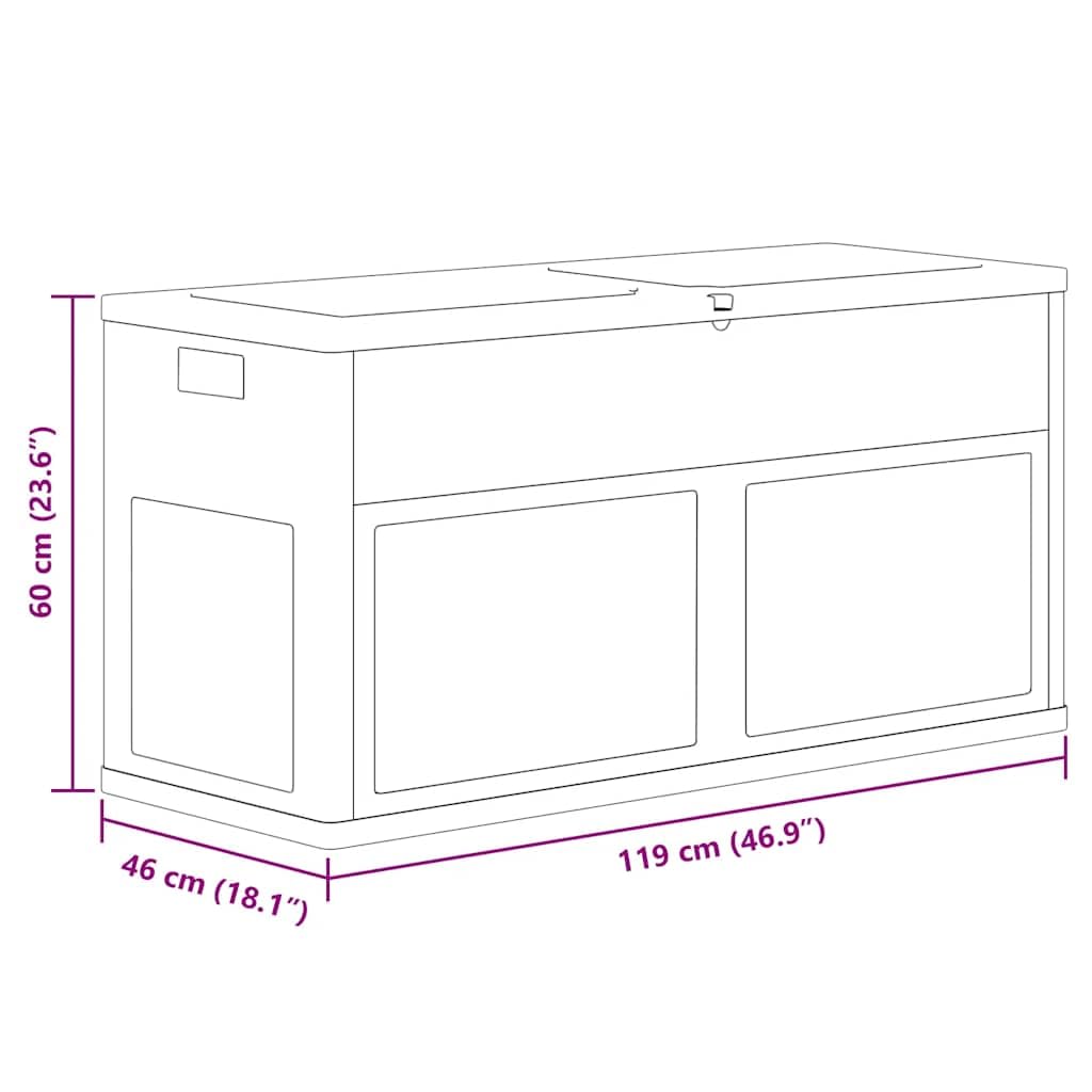 Outdoor Aufbewahrungsbox 320L Gartenbox Schwarz Stauraum für Kissen Decken Werkzeuge robuste Kunststoff Truhe mit Holzoptik für Innen und Außen
