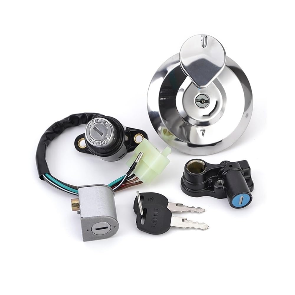 Kit de verrouillage de siège et bouchon de réservoir pour CBT125 avec clé
