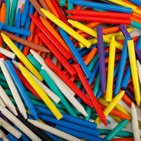 Jeffbaubl 810 Pcs Bulk Crayons,9 Colors Bulk Unwrapped Crayons,Bulk Crayons Color Crayons Bulk,Crayons Party Favors,Bulk Crayons for Family Office Restaurants Party Craft Supplies Cover