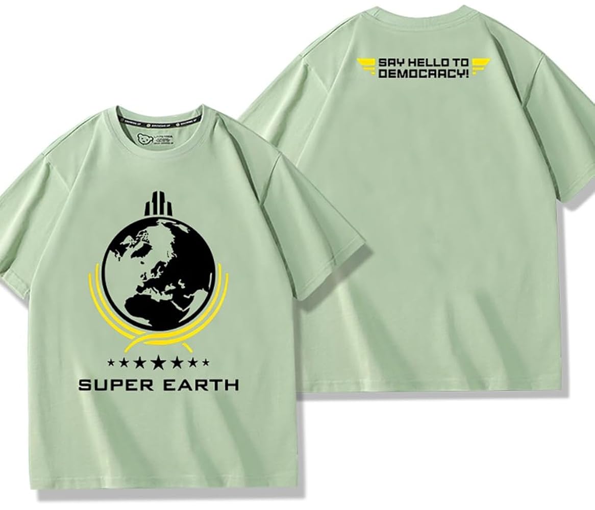 【限定品　新品未開封品】　ゲームソフト　ヘルダイバー2 限定Tシャツ Amazon | Helldivers 2 Sony PlayStation Game Sweet Liberty My
