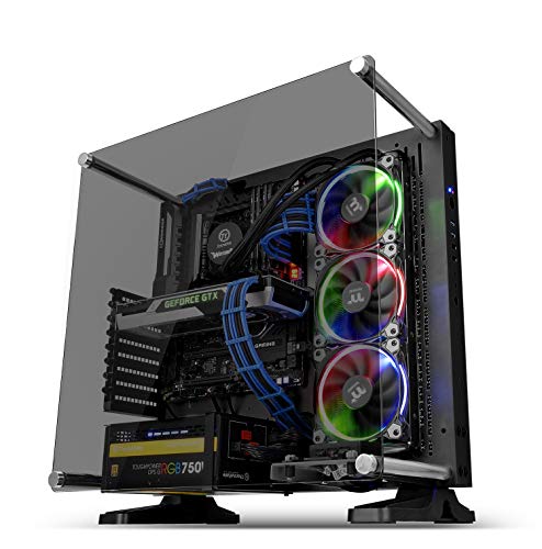 Boitier Moyen Tour ATX Thermaltake Core P3 TG avec Panneau vitré (Noir)