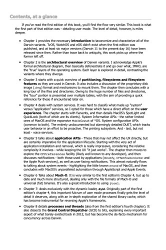 MacOS and iOS Internals, Volume I: User Mode (v1.3)