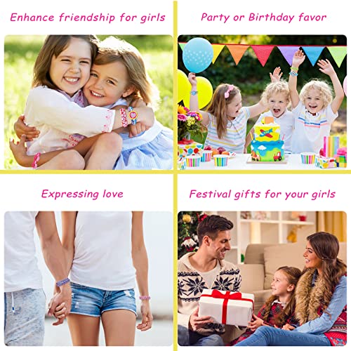 Yazhiji BRA02-21 134Pcs Friendship Bracelet Making Kit Toys For Teen Girls, Ages 6 7 8 9 10 11 12 Year Old Girl Gifts, Birthday Party Present Arts And Crafts Gimp String Jewelry Maker Tool, Kids Diy Activity thumb #5