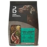 Lamb & Brown Rice Recipe Dry Dog Food, 30 Lbs, Added Vitamins, Minerals, and Other Trace Nutrients, Made with No Fillers, Or Artificial Preservatives, Colors, Or Flavors