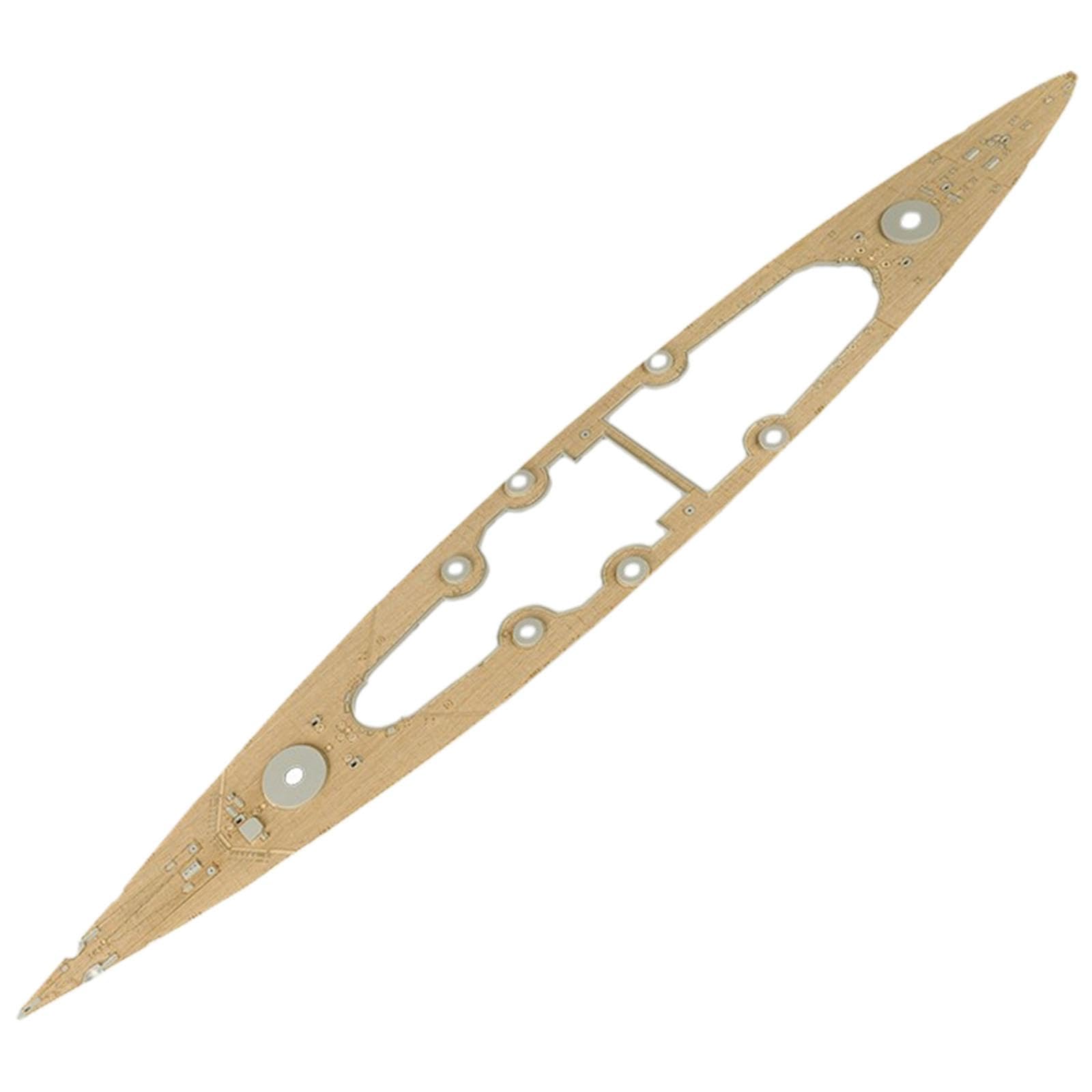 Set di Montaggio di Ricambio Fai da Te per Ponte in Legno per Nave della Marina 03702 in Scala 1:200, per