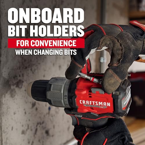 Image of CRAFTSMAN V20 1 /2 Inch Cordless Hammer Drill, Bare Tool Only (CMCD726B)