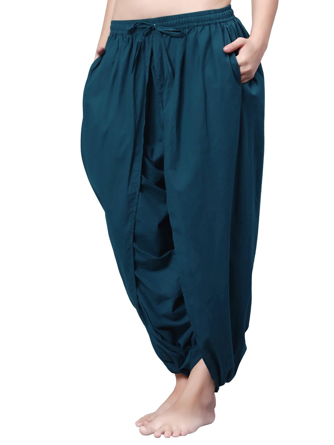 satav Women A-Line Yellow Dhoti Pants-picture-31
