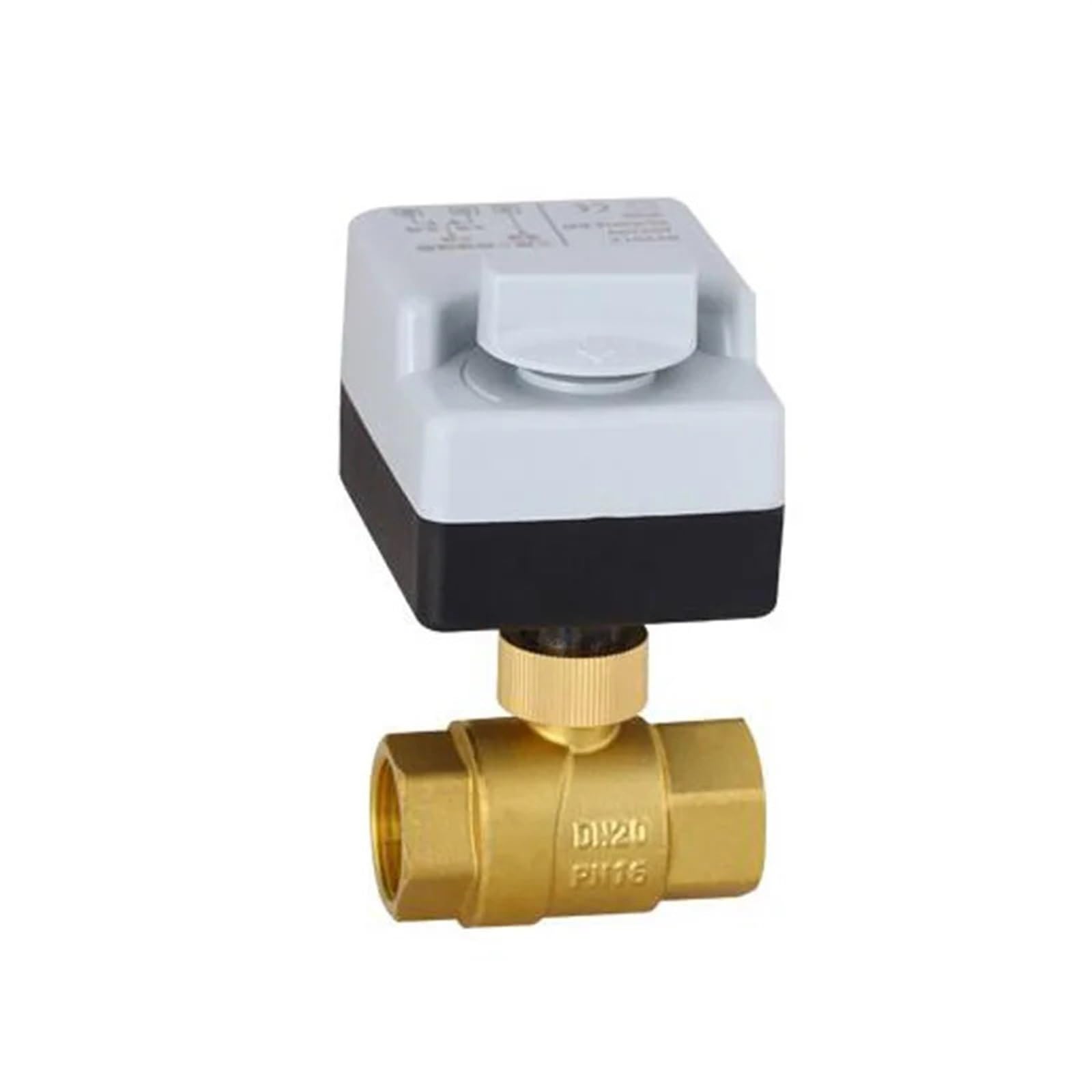 VSPPJYFG Electric water flow switch Ball 3 one way Valve Two-way Three-wire Two-control AC220V Internal Thread hvac tools(2way DN50)