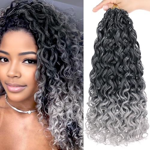 Leeven Gogo Curl Crochet Hair 14 Inch 8 Packs Ombre