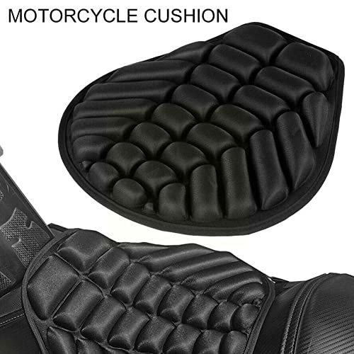 Universele Motorfiets 3D Comfort Gel Kussen Motorbikeair Cover Decompression Absorption Shock M4E8 - Image 5