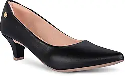 Sapato Scarpin Feminino Salto Baixo Fino Confortável R2.29