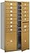 Salsbury Industries 3713D-14GFP 4C Horizontal Mailbox, Gold