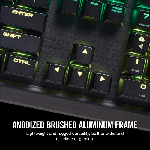 Image of (Refurbished) CORSAIR K70 RGB MK.2 Mechanical Gaming Keyboard - Cherry MX Brown - Black