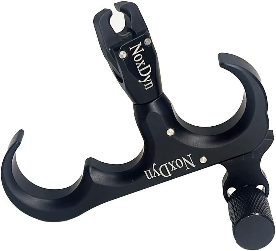 Déclencheur de tir à l'arc rotatif avec grip ergonomique en alliage robuste - 5