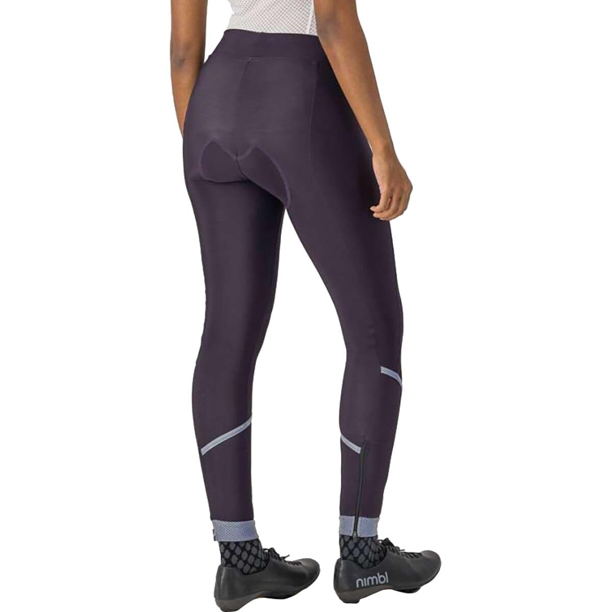 CASTELLI Velocissima TH Tight - Women's, Dark Night Shade/Silver Reflex, XL
