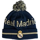 Real Madrid Mütze mit Bommel, offizielle Kollektion