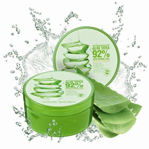 Korean Import Nature Republic NEW Soothing& Moisture ALOE VERA 92%GEL (300ml)