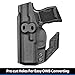 IWB Holster Compatible with Sig Sauer P365 Nitron Micro-Compact/ P365X/ P365 SAS/ P365.380 ACP – Inside Waistband Concealed Carry Holster with Adjustable Cant & Retention, 9mm Gun Holster