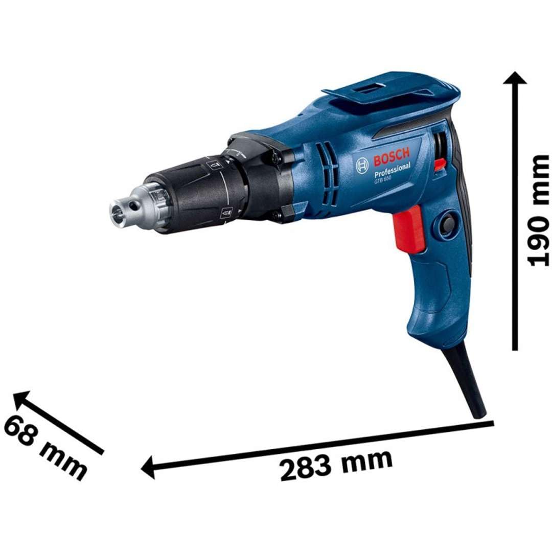 Bosch Professional GTB 650 Vidalama Makinesi (650 W, 0-5.000 dev/dak)