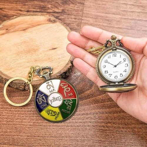 Image of Antique Bronze Pocket Premium Vintage Theme Metallic Home Key Chain & Key Rings | Best Gift for Men, Woman, Boys & Girls on their Special Occassions