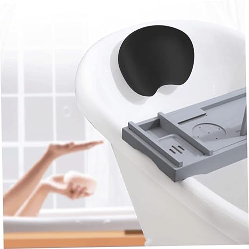 Miniatura 7 de FRCOLOR Almohadas de bañera para dormir de espalda, almohada de bañera para baño, glamping, accesorios de spa, almohada para bañera de salón, cojín