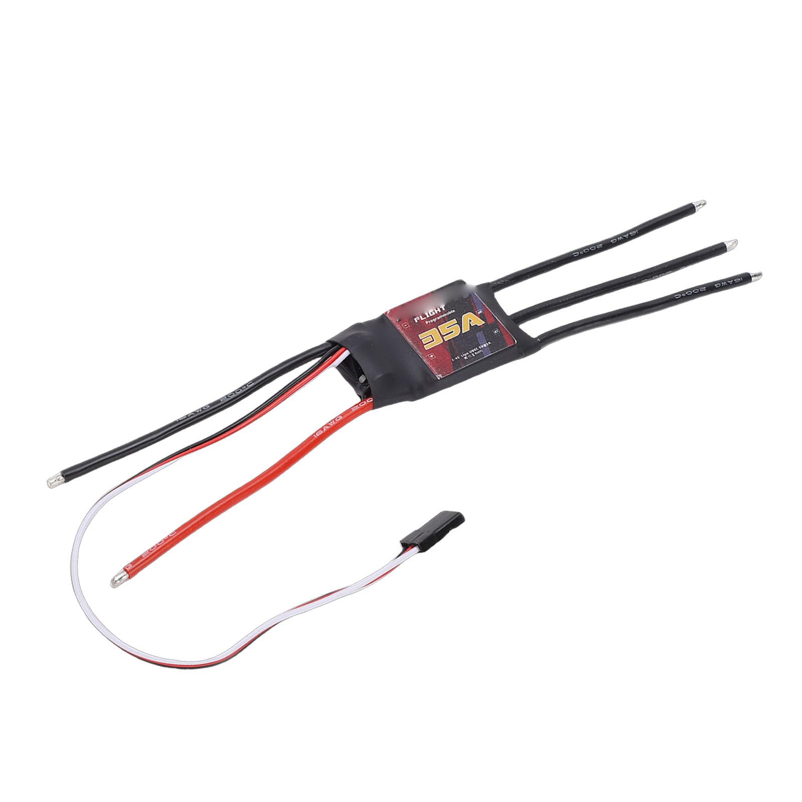 Brushless ESC, 35A PCB Electronic Speed Controller for Drone Racing, 2-4S LiPo Compatible with Quadcopter and RC Airplane