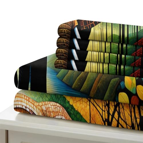 Housse de couette éléphant 3D 135x200cm avec taies d'oreiller pour lit single - 7