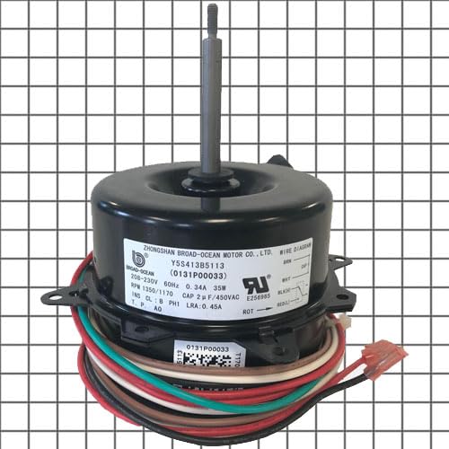 0131P00033SP - OEM Upgraded Condenser Fan Motor 1 HP 1350 RPM Replaces Goodman