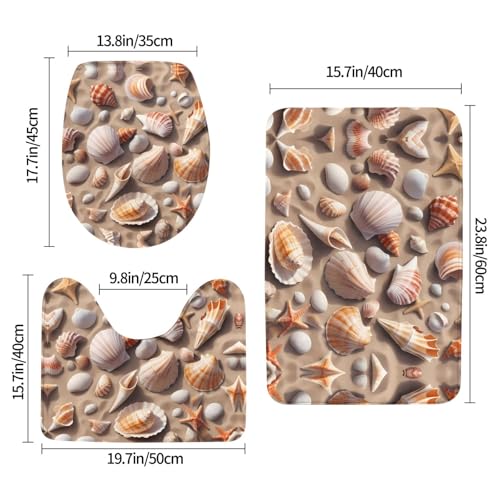 Ensemble trois pièces antidérapant durable séchage rapide tapis plage - 3