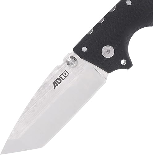 Miniatura 3 de Cold Steel AD-10 3.5" S35VN Cuchillo plegable táctico con mango G-10 de 5.25 pulgadas con mecanismo de bloqueo Tri-Ad