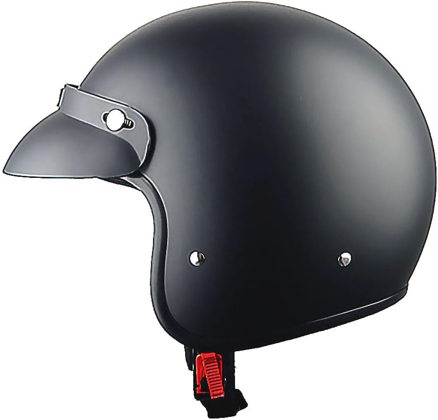 Miniatura 2 de 1Storm Casco abierto para motocicleta, ciclomotores, scooter, piloto, casco de media cara HKY-207