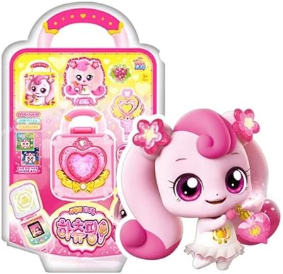 RaoNEE Catch Teenieping Flora HEARTSPING Season 3 Royal Figure Set Pink Small í•˜ì¸„í•‘