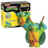 Chia Pet Teenage Mutant Ninja Turtle with Seed Pack, Decorative Pottery Planter, Easy to Do and Fun to Grow, Novelty Gift, Perfect for Any Occasion, Leonardo