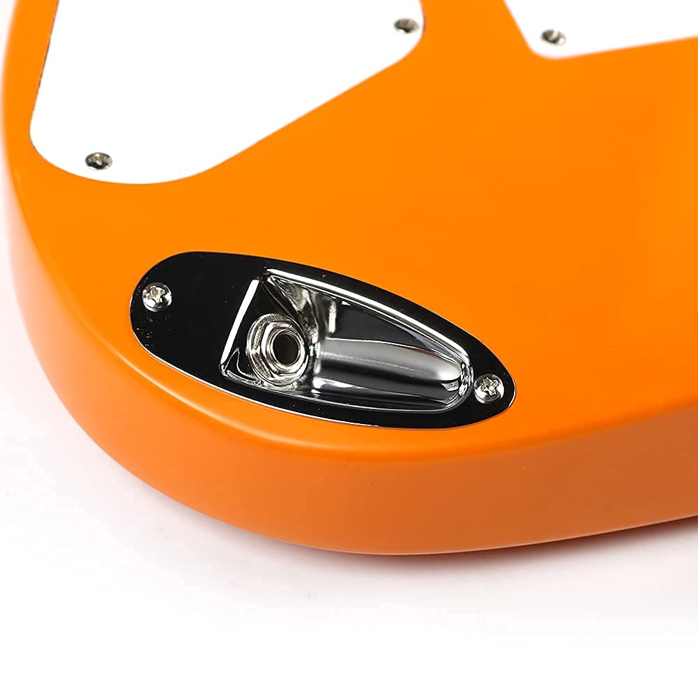 ZUWEI Electric Guitar Reverse Headstock SolidBody Electric Guitar with