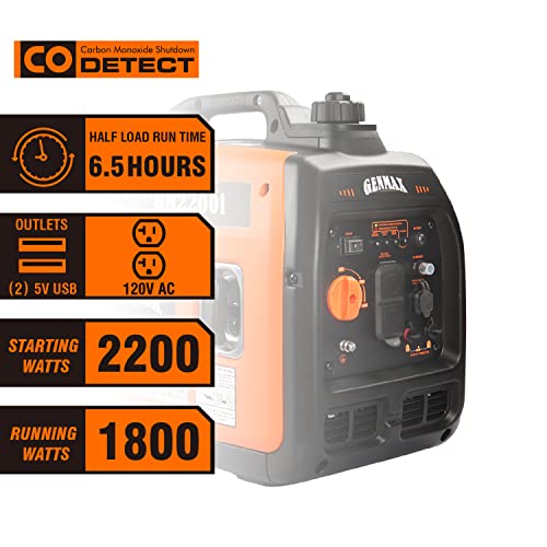 Genmax 2200W Ultra-Quiet Gas Engine thumb #3