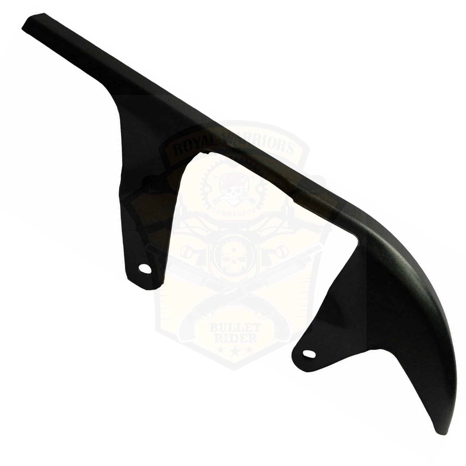Royal Warriors RW102A3 Chain Cover Black Motorcycle Stylist Safety Metal Chain Cover/Guard Protector for Royal Enfield Electra Standard Classic 350 & 500-picture-35
