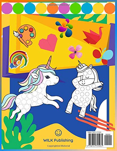 DOT Markers Activity Book Unicorn: Coloring Book For Kids & Toddlers With Unique And Beautiful Images of Unicorns image 3