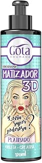 Gota Dourada Matizador 3d Platinado 120ml