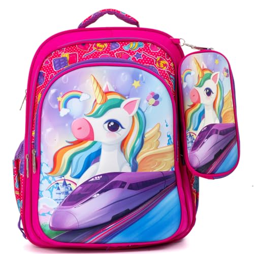 Mochila Infantil De Rodinha Escolar Menino Menina Kit Mochila + Lancheira + Estojo (#G80)