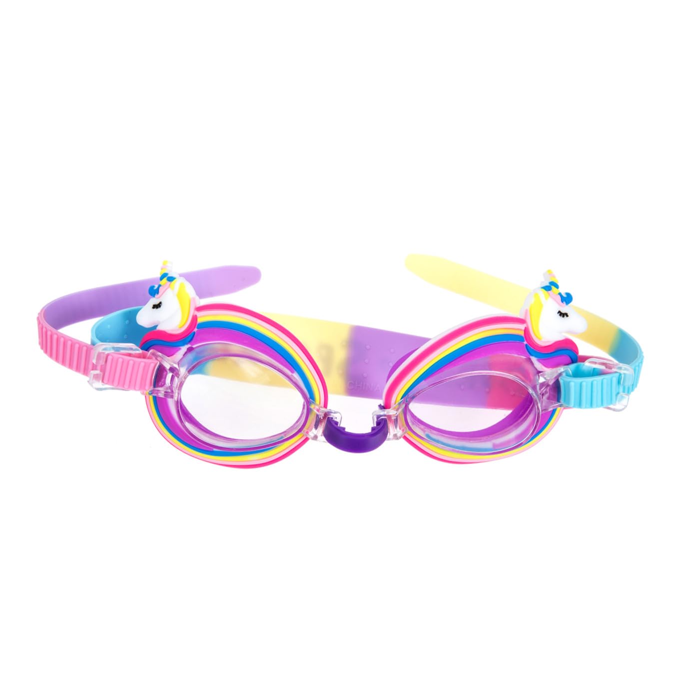 VANZACK Gafas De Natación Para Niños Gafas Impermeables Portátiles De Niño De Natación Unicornio De Seguridad Para Niños De Buceo Lente De Policarbonato