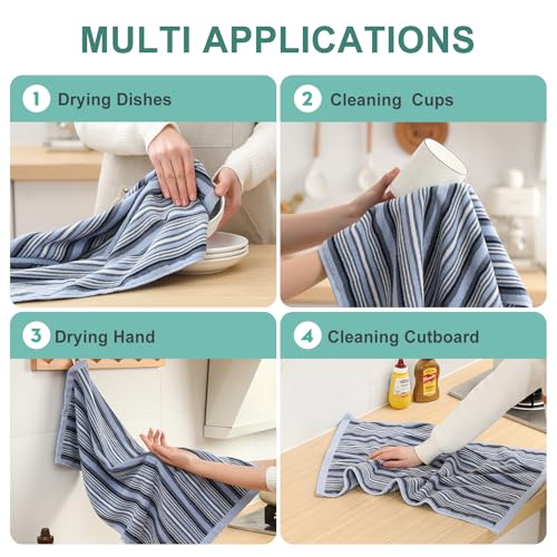 Paños de cocina de algodón altamente absorbentes SALAS 6
