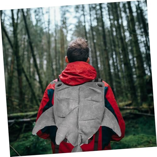 LIFKOME Cute Shark Backpack for Shopping Outdoor Fashion Men Women Large Capacity Bookbag Fun Design4