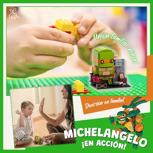 Platos Y Cubiertos, Toy tortugas ninja bebes Marca GREEN BRAIN (3)
